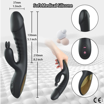 Rabbit Vibrator with rabbit ears