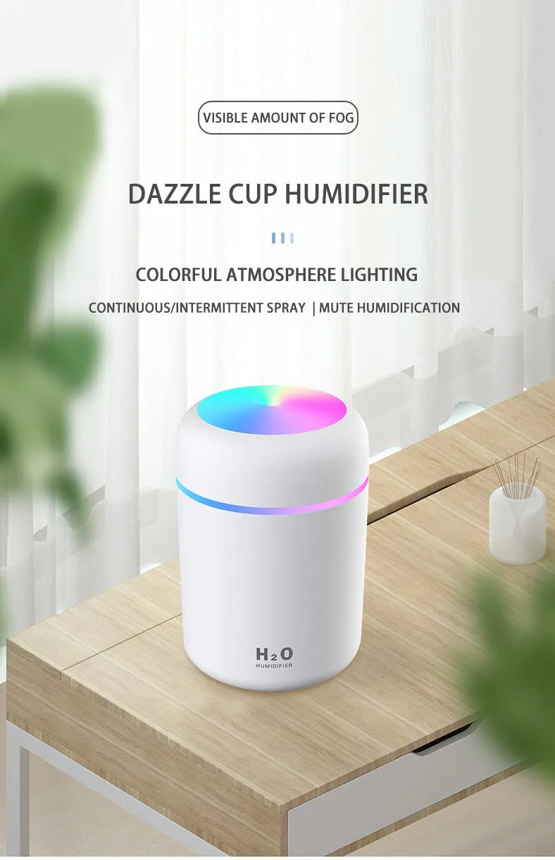 Mini H2O Air Humidifier and Diffuser