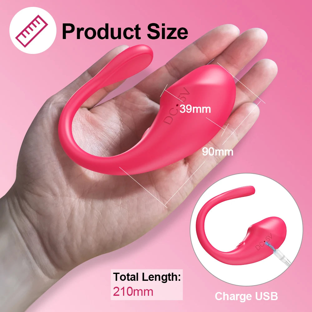 Wireless Bluetooth Vibrator