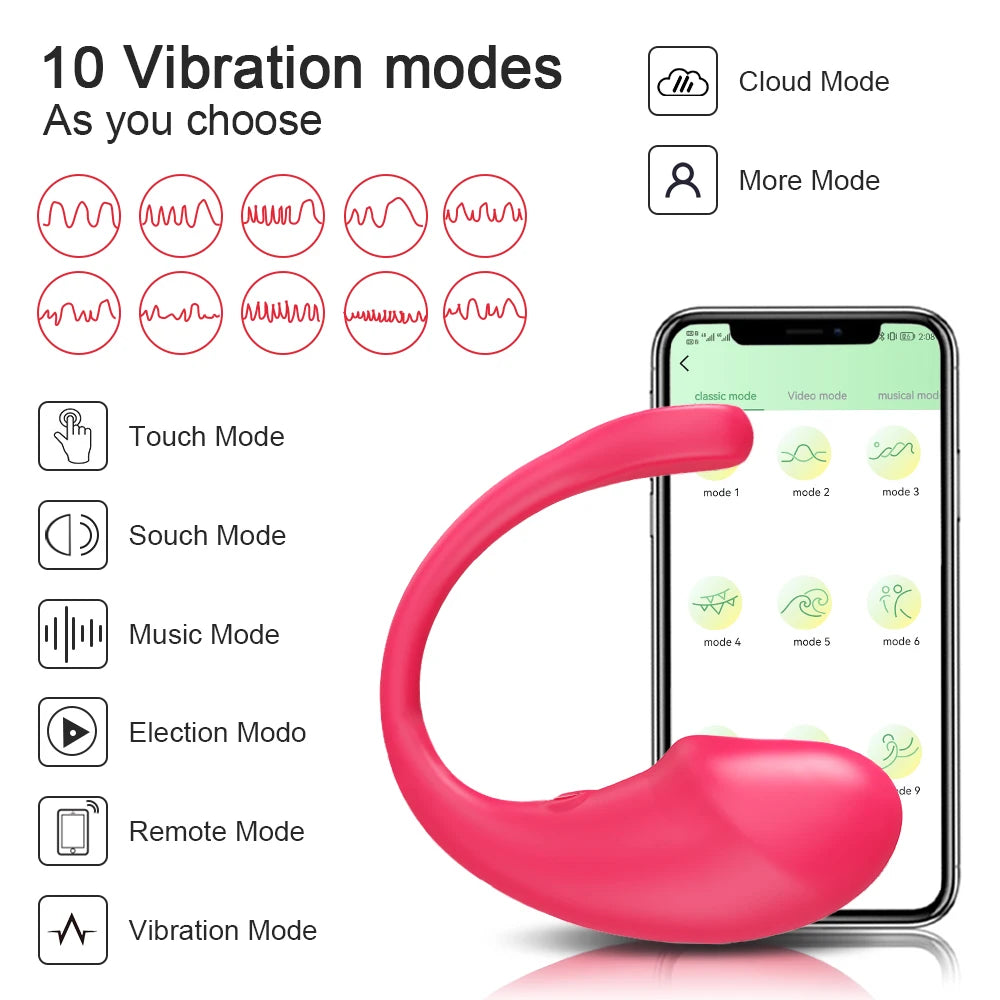 Wireless Bluetooth Vibrator